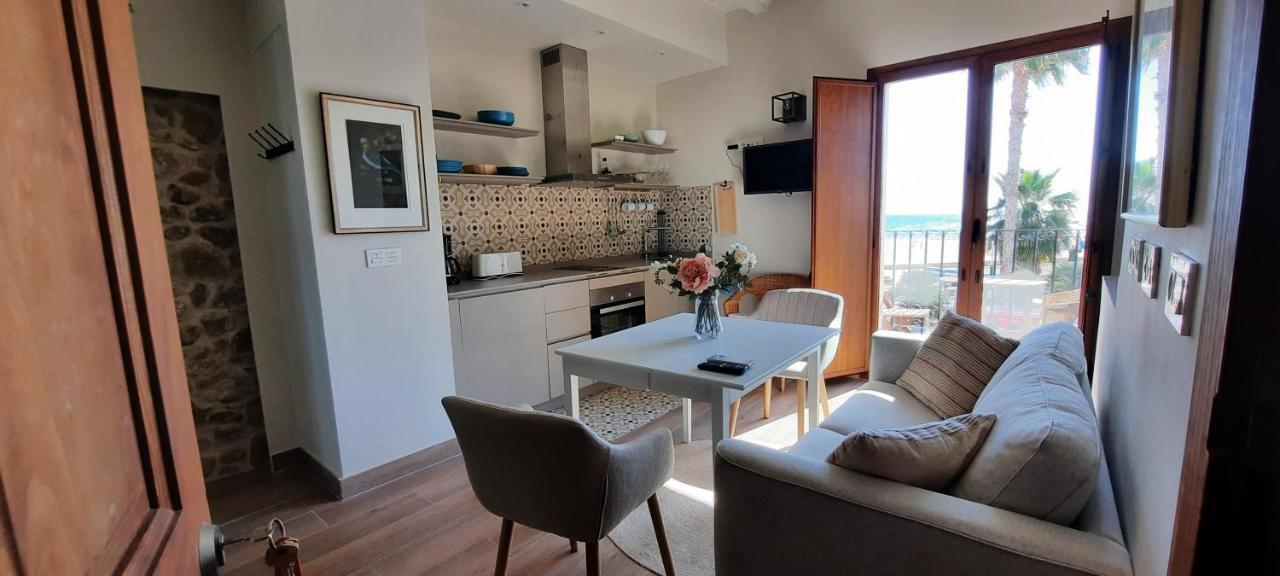 Ar28-1, Coqueto Apartamento En Primera Linea De Playa Villajoyosa Kültér fotó